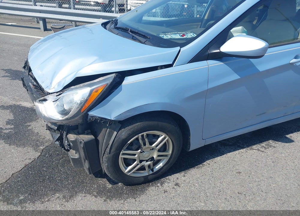 2013 HYUNDAI ACCENT GLS VIN: KMHCT4AE9DU517443