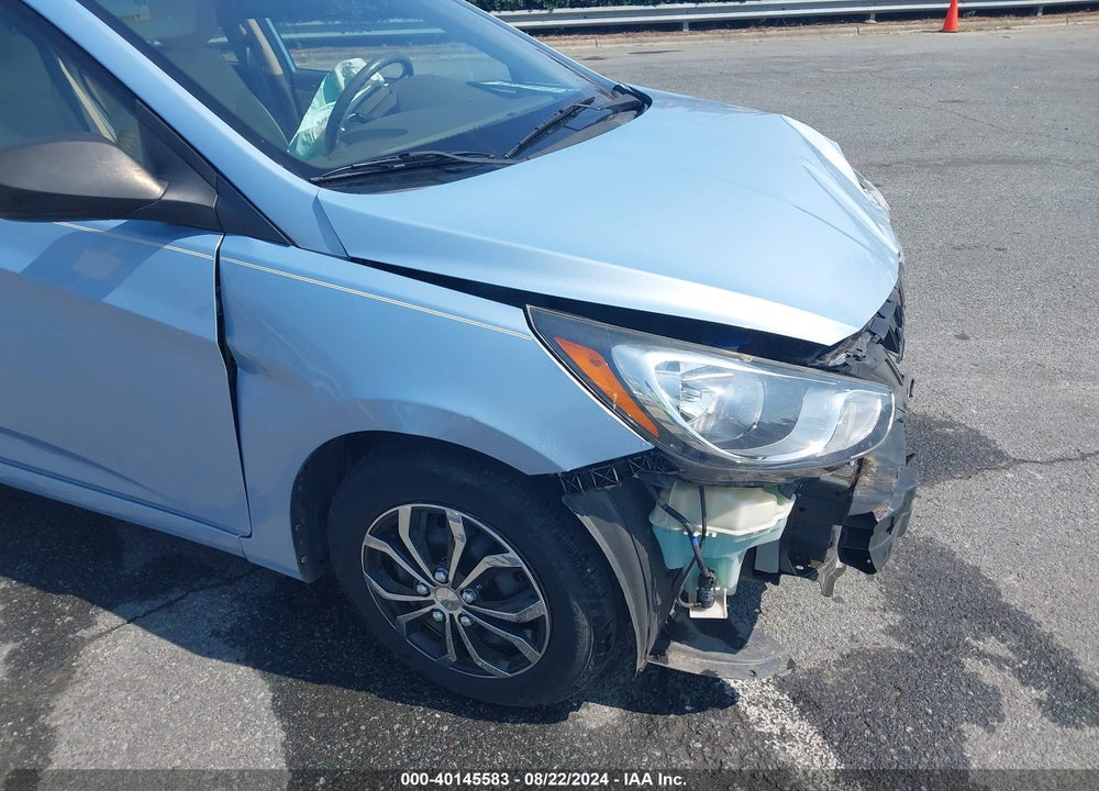 2013 HYUNDAI ACCENT GLS VIN: KMHCT4AE9DU517443