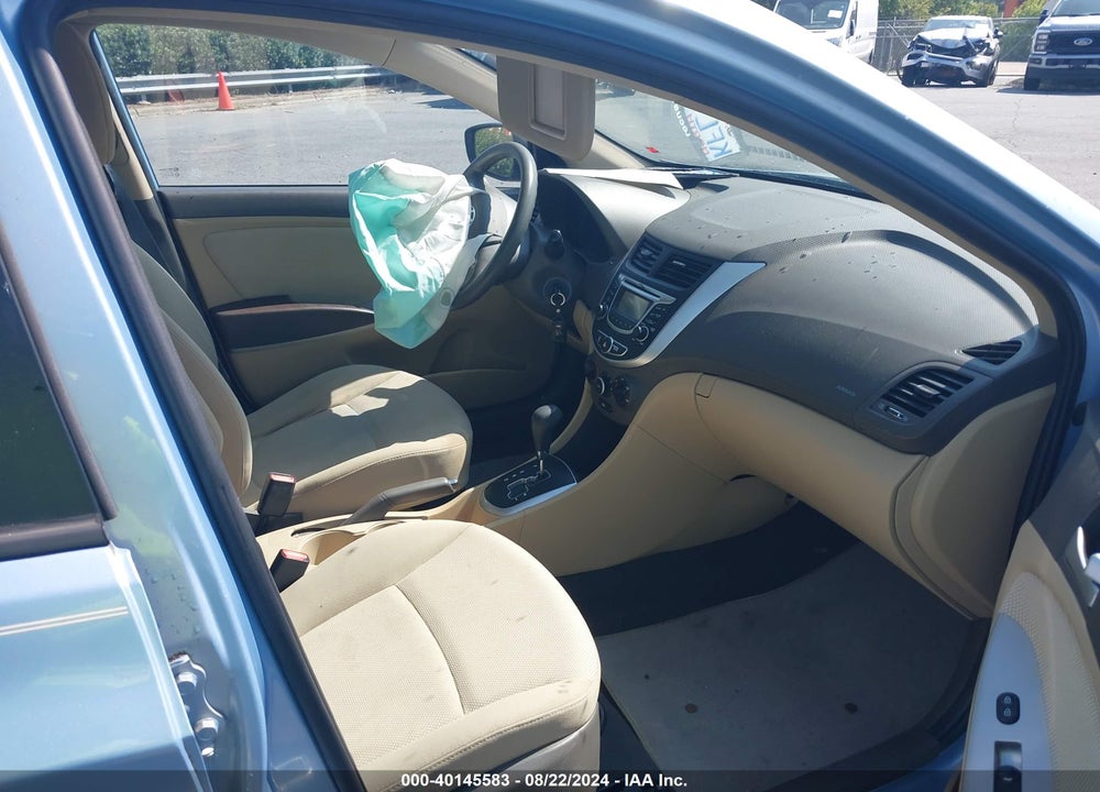 2013 HYUNDAI ACCENT GLS VIN: KMHCT4AE9DU517443