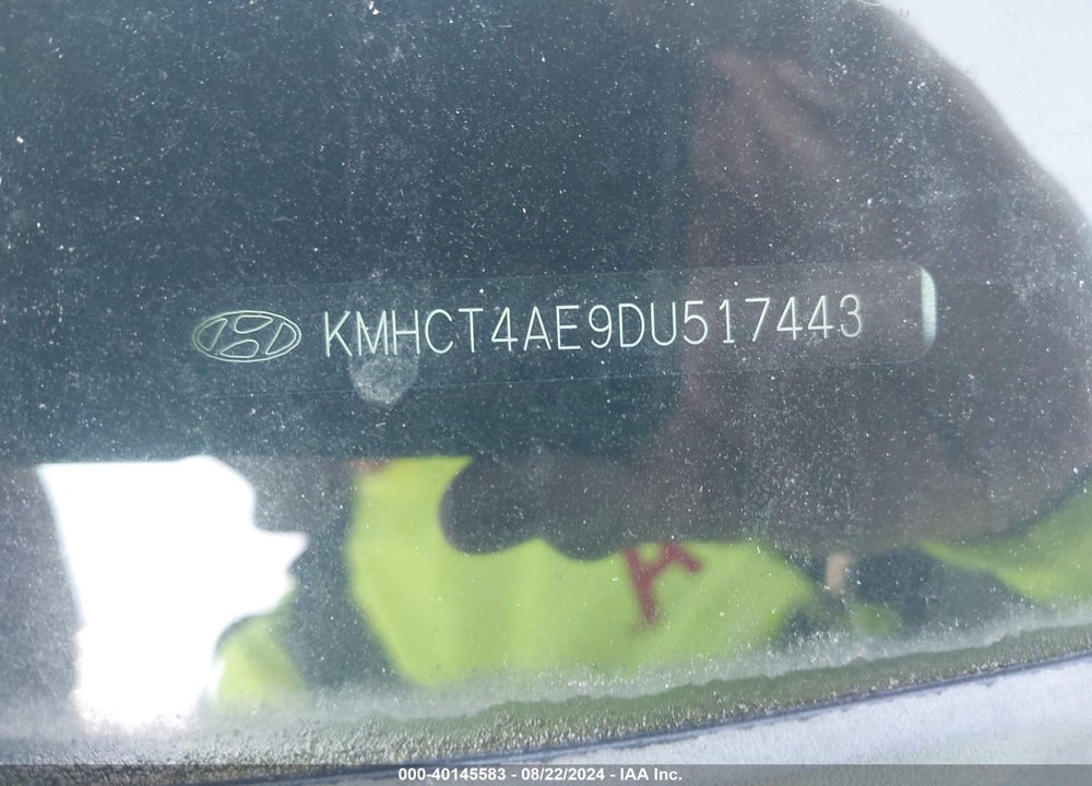 2013 HYUNDAI ACCENT GLS VIN: KMHCT4AE9DU517443