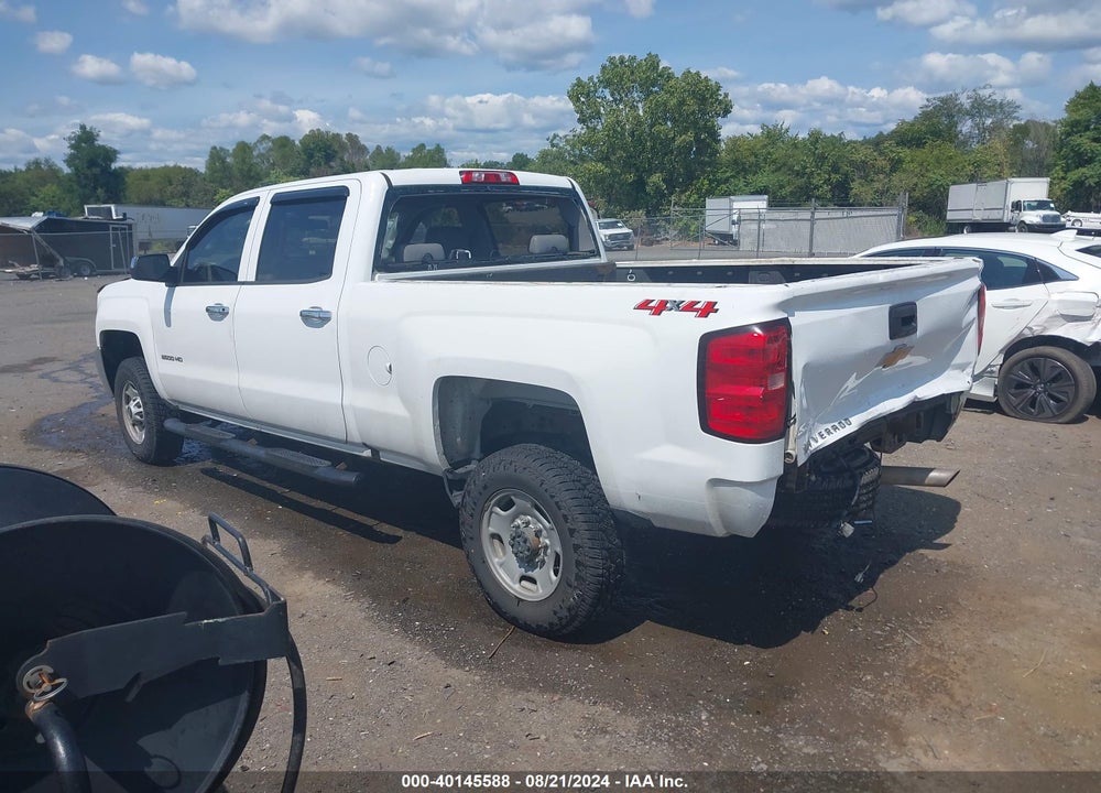2018 CHEVROLET SILVERADO 2500HD WT VIN: 1GC1KUEGXJF270895