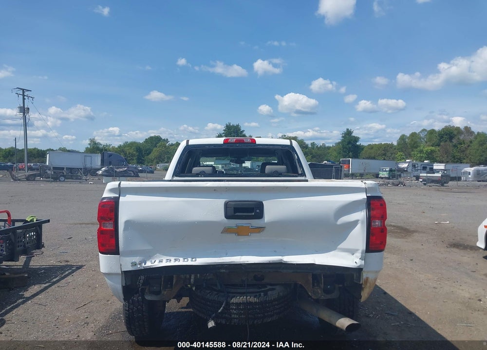 2018 CHEVROLET SILVERADO 2500HD WT VIN: 1GC1KUEGXJF270895
