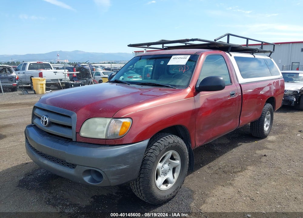 2003 TOYOTA TUNDRA VIN: 5TBJN32133S433934