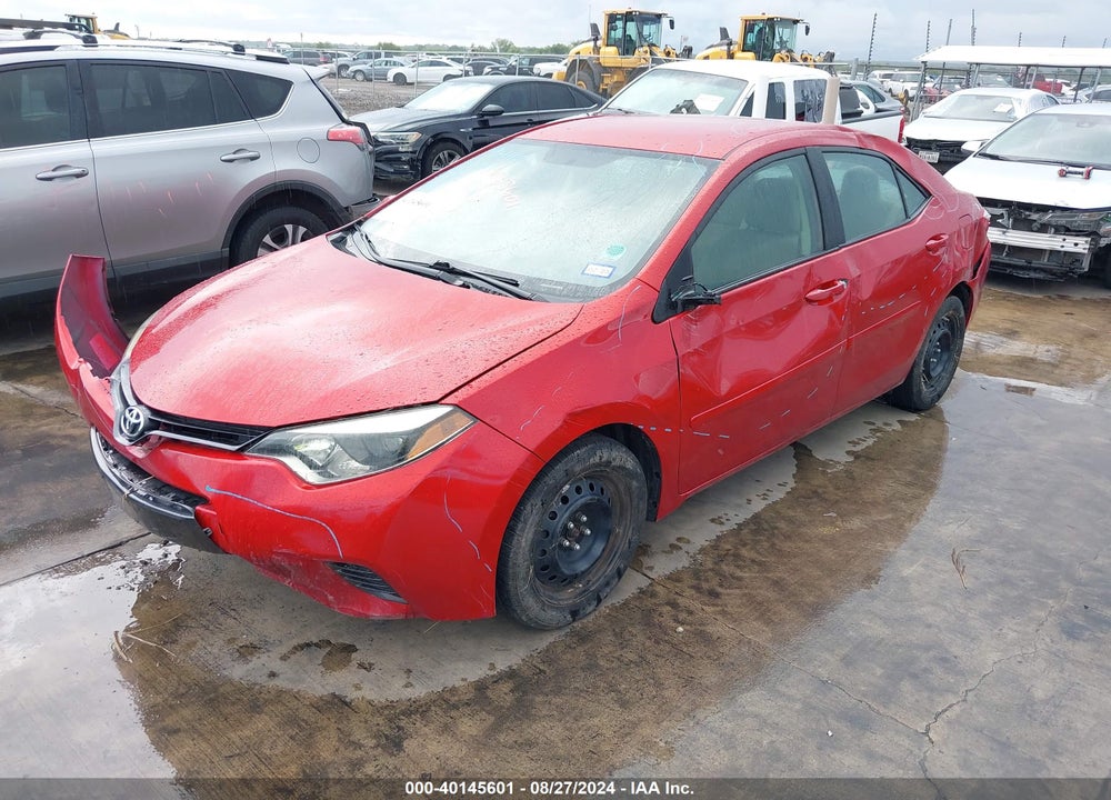 2015 TOYOTA COROLLA LE VIN: 5YFBURHE5FP224526