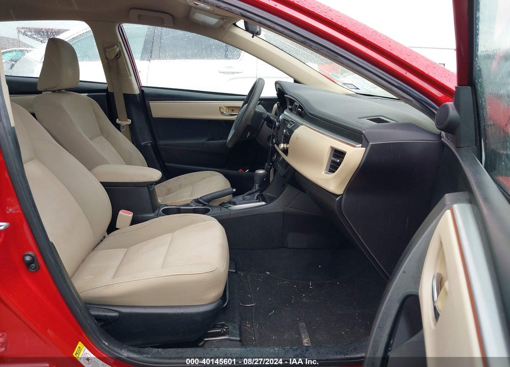 2015 TOYOTA COROLLA LE VIN: 5YFBURHE5FP224526