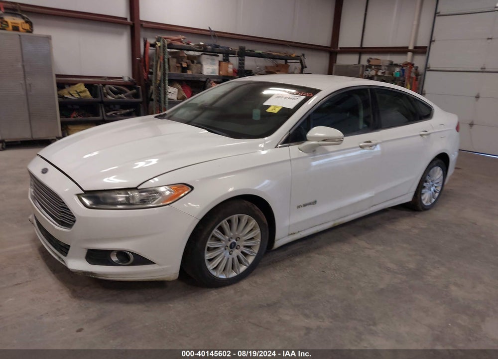 2013 FORD FUSION HYBRID SE VIN: 3FA6P0LU3DR165766