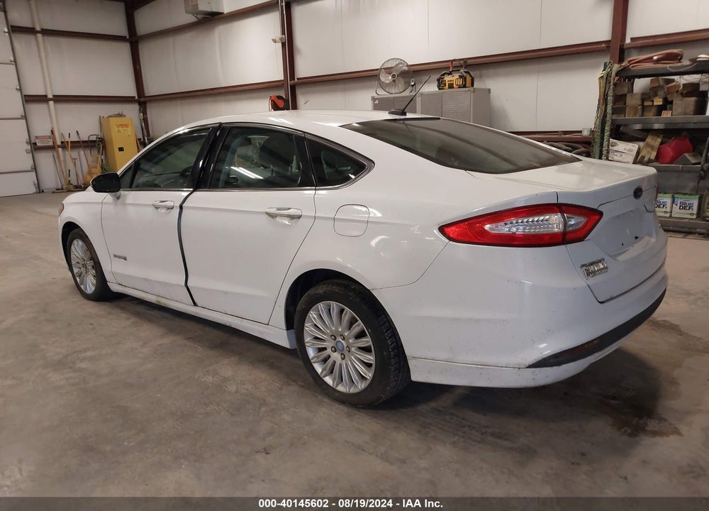 2013 FORD FUSION HYBRID SE VIN: 3FA6P0LU3DR165766