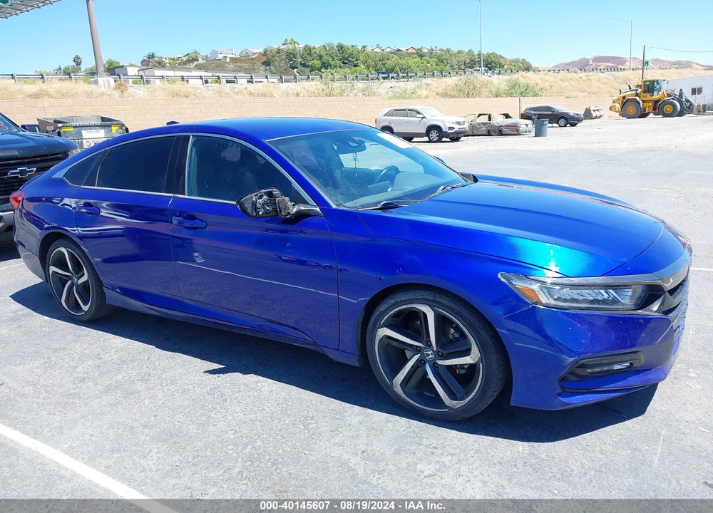 2019 HONDA ACCORD SPORT VIN: 1HGCV1F33KA101411