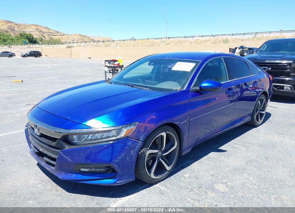 2019 HONDA ACCORD SPORT VIN: 1HGCV1F33KA101411