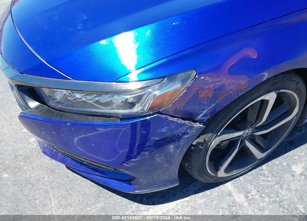 2019 HONDA ACCORD SPORT VIN: 1HGCV1F33KA101411