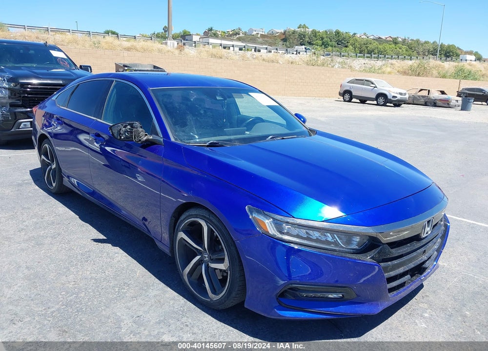 2019 HONDA ACCORD SPORT VIN: 1HGCV1F33KA101411