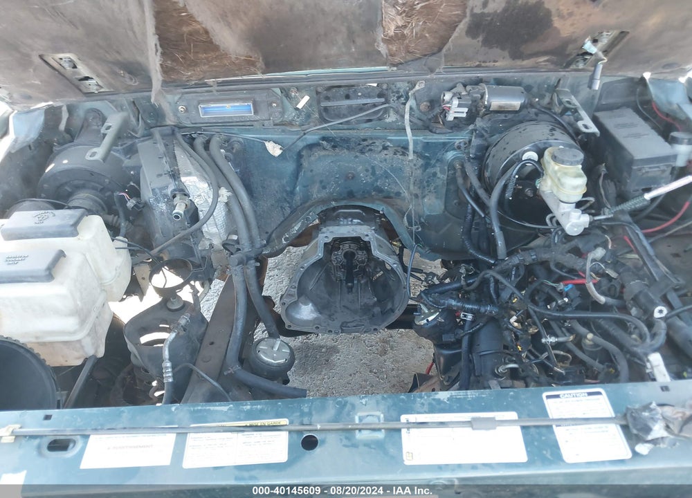 1995 FORD RANGER SUPER CAB VIN: 1FTCR14A6SPA33235