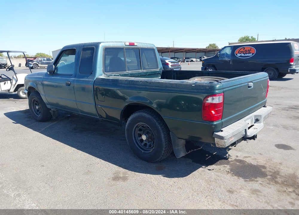 1995 FORD RANGER SUPER CAB VIN: 1FTCR14A6SPA33235