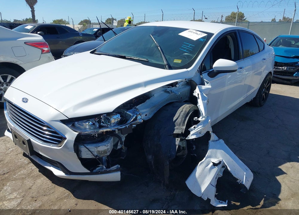 2019 FORD FUSION VIN: 3FA6P0HD8KR178891