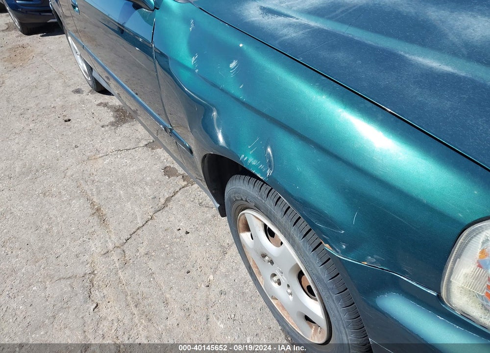2000 HONDA CIVIC EX VIN: 1HGEJ8148YL096233