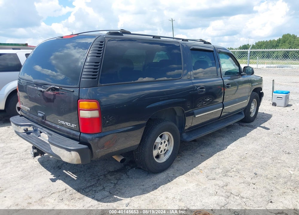 2003 CHEVROLET SUBURBAN 1500 LT VIN: 3GNEC16Z03G259846