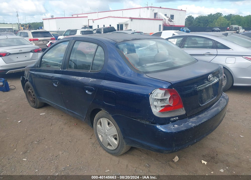2005 TOYOTA ECHO VIN: JTDBT123150355893