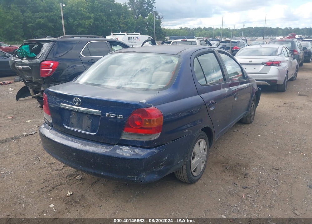 2005 TOYOTA ECHO VIN: JTDBT123150355893