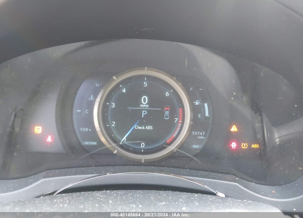 2015 LEXUS IS 250 VIN: JTHBF1D29F5065044