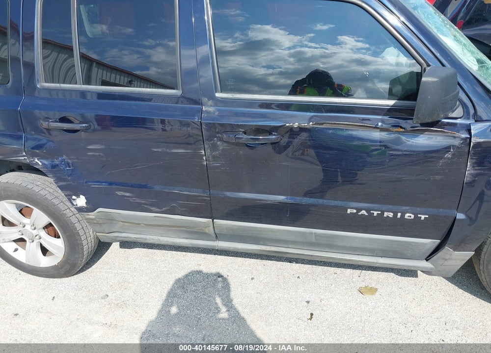 2011 JEEP PATRIOT SPORT VIN: 1J4NT1GA3BD125839