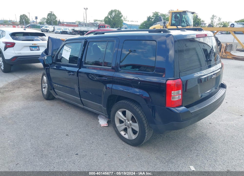 2011 JEEP PATRIOT SPORT VIN: 1J4NT1GA3BD125839