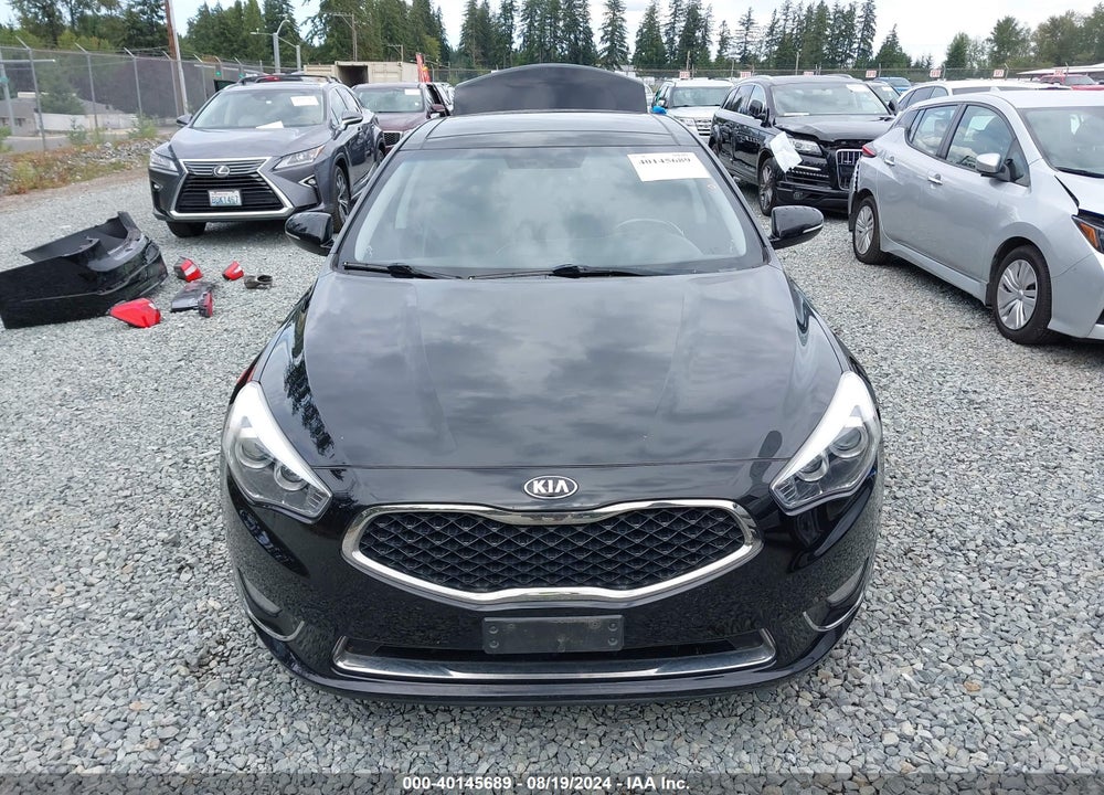 2016 KIA CADENZA PREMIUM VIN: KNALN4D74G5221611