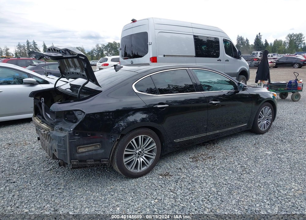 2016 KIA CADENZA PREMIUM VIN: KNALN4D74G5221611