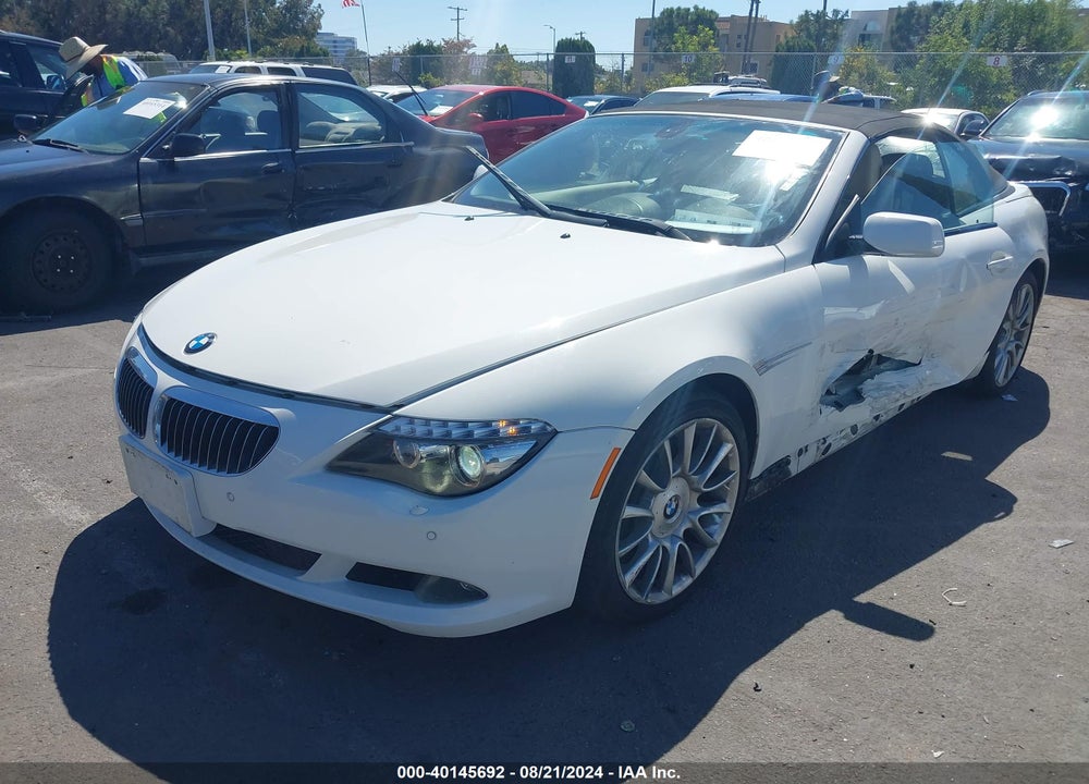 2008 BMW 650I VIN: WBAEB53538CX58006