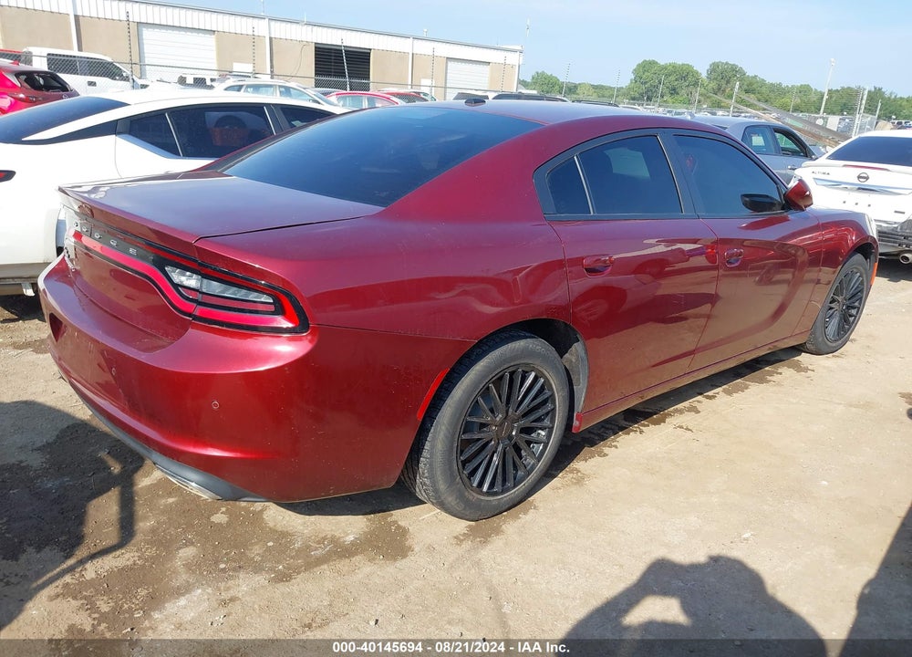 2019 DODGE CHARGER SXT RWD VIN: 2C3CDXBG1KH522935