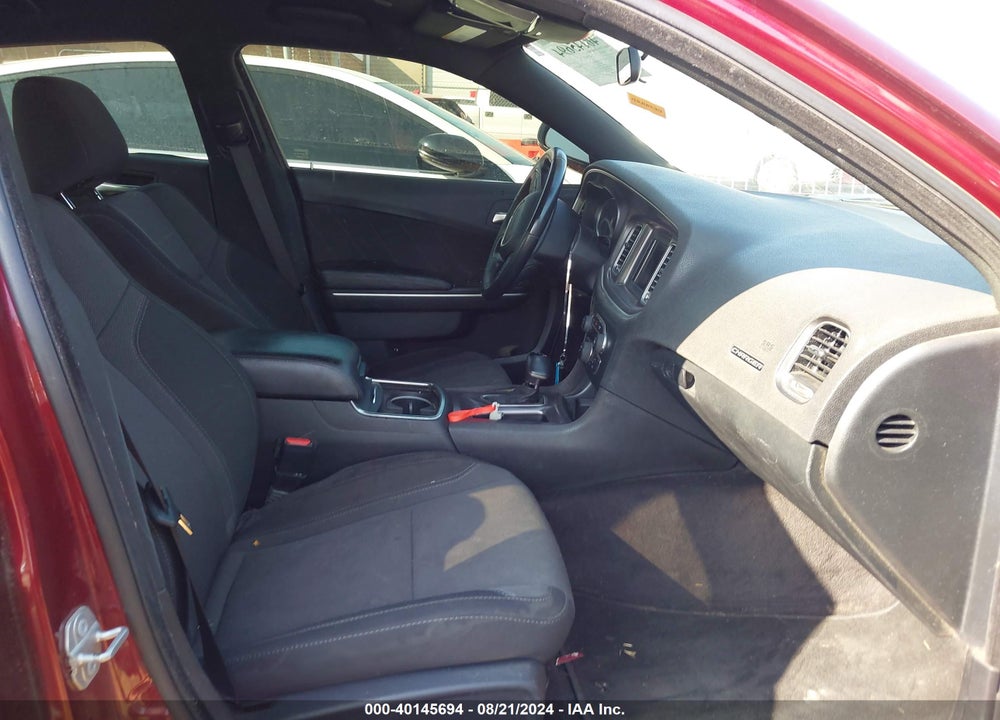 2019 DODGE CHARGER SXT RWD VIN: 2C3CDXBG1KH522935