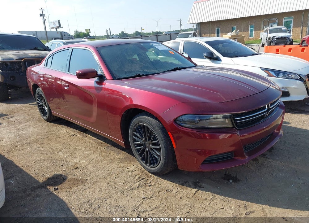 2019 DODGE CHARGER SXT RWD VIN: 2C3CDXBG1KH522935