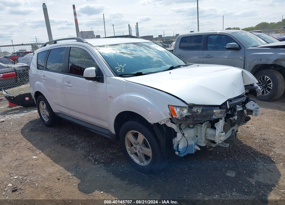 2010 MITSUBISHI OUTLANDER ES VIN: JA4AT2AW3AZ006263