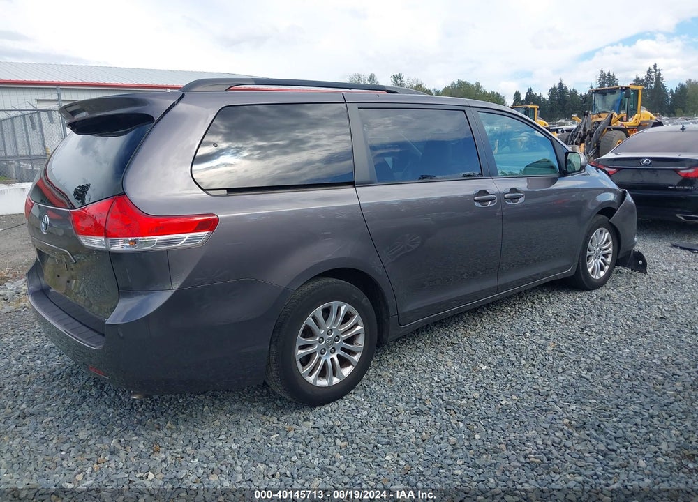 2011 TOYOTA SIENNA XLE V6 VIN: 5TDYK3DC6BS169801