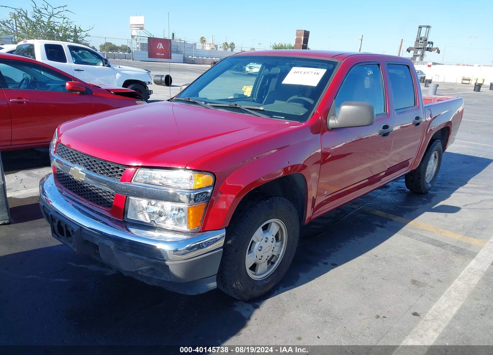 2006 CHEVROLET COLORADO LT VIN: 1GCCS138968243122