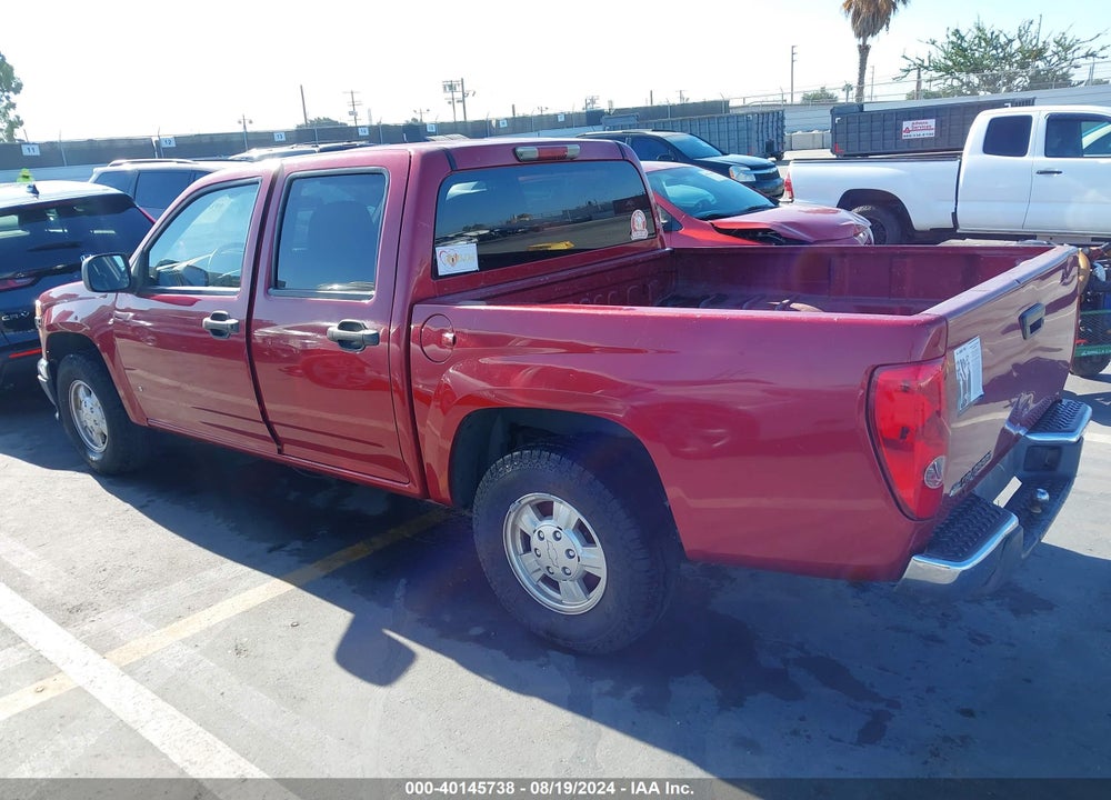 2006 CHEVROLET COLORADO LT VIN: 1GCCS138968243122