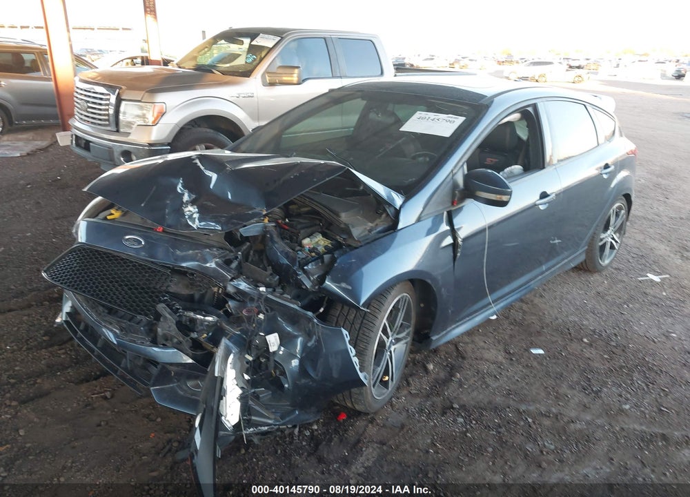 2018 FORD FOCUS ST VIN: 1FADP3L91JL270949