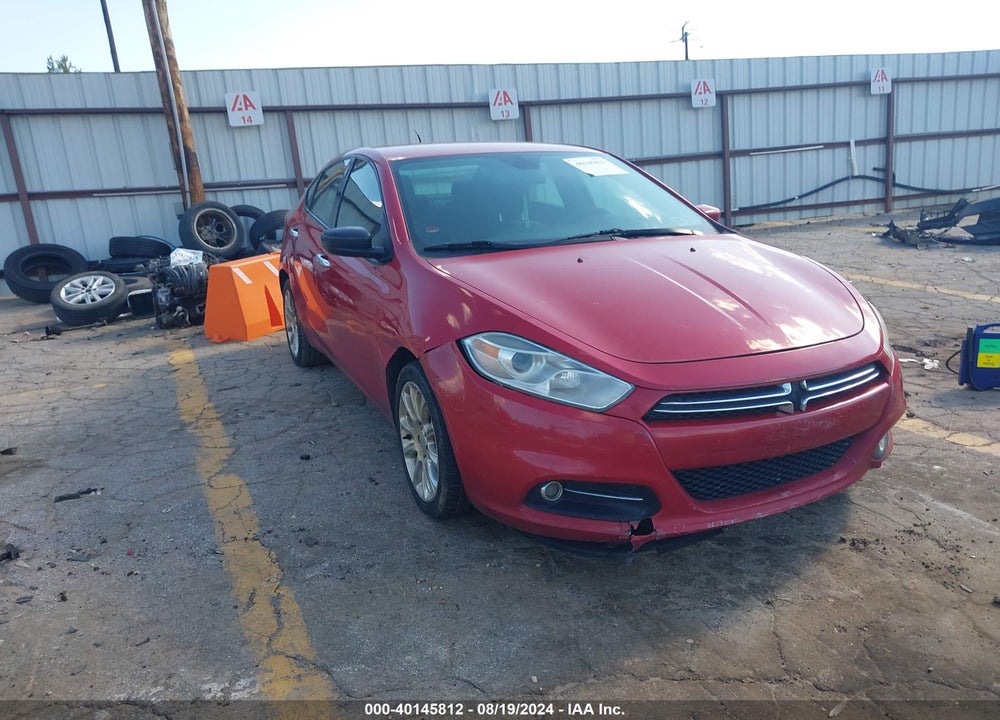 2016 DODGE DART SXT SPORT VIN: 1C3CDFFA1GD819501