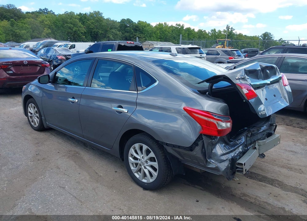 2018 NISSAN SENTRA SV VIN: 3N1AB7AP0JL622804