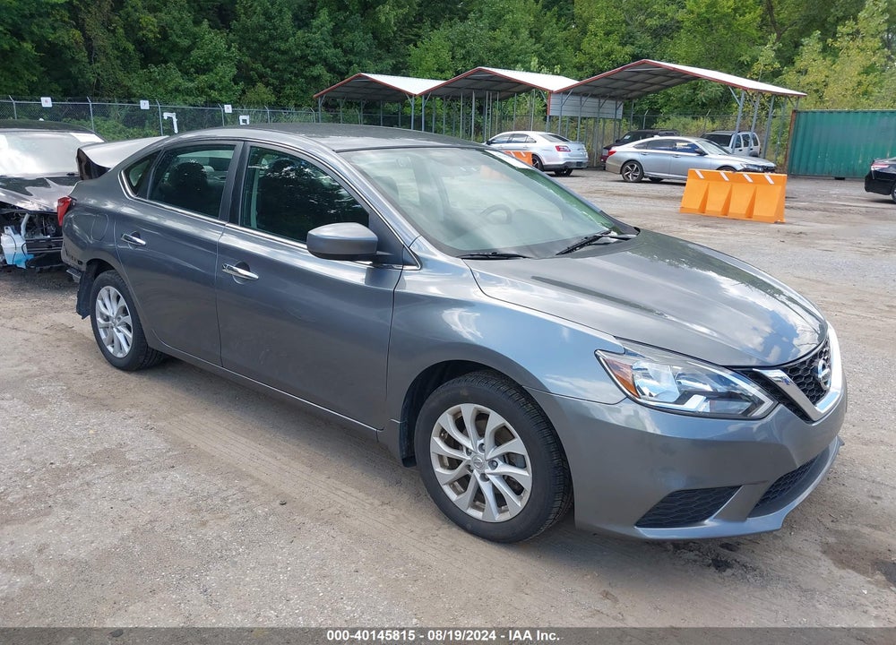 2018 NISSAN SENTRA SV VIN: 3N1AB7AP0JL622804