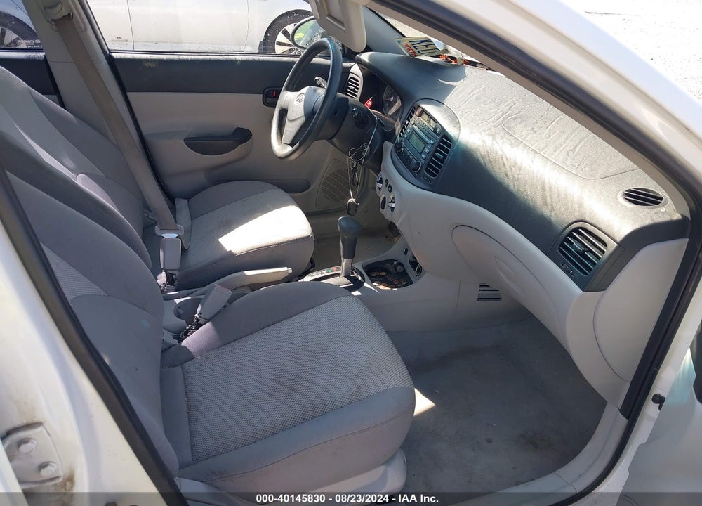 2007 HYUNDAI ACCENT GLS VIN: KMHCN46C87U128377
