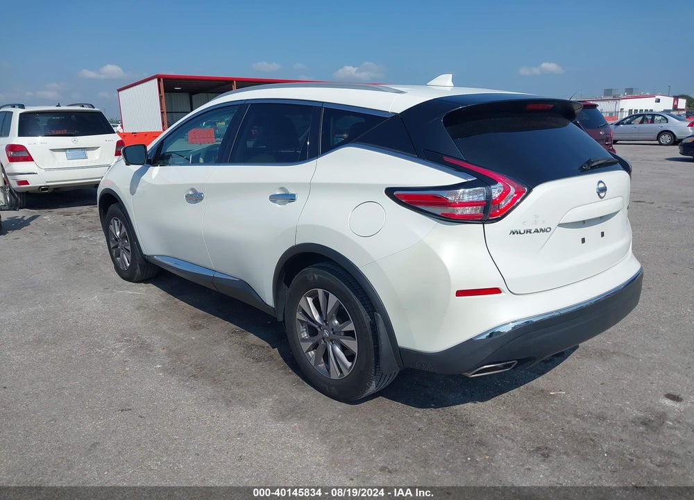 2018 NISSAN MURANO SL VIN: 5N1AZ2MH5JN189931