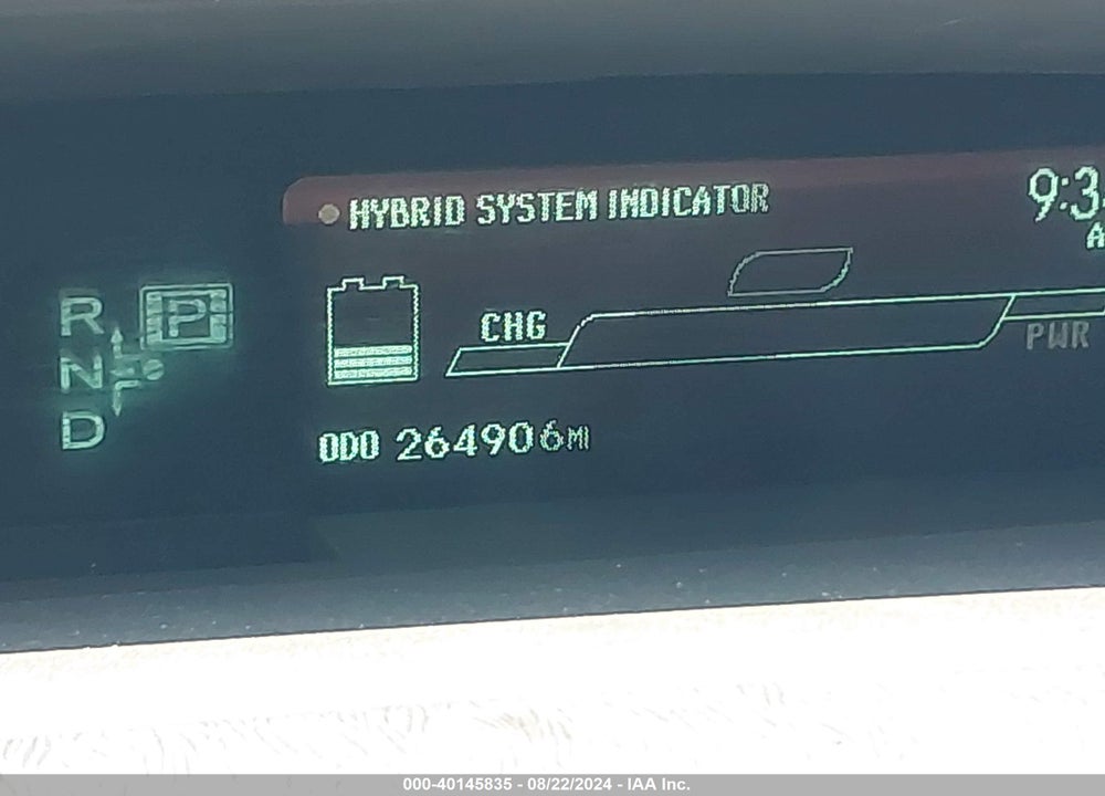 2010 TOYOTA PRIUS VIN: JTDKN3DU6A5087125