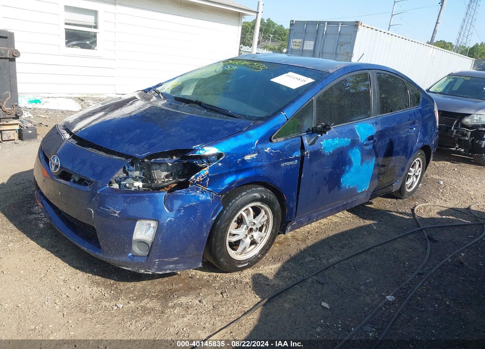 2010 TOYOTA PRIUS VIN: JTDKN3DU6A5087125