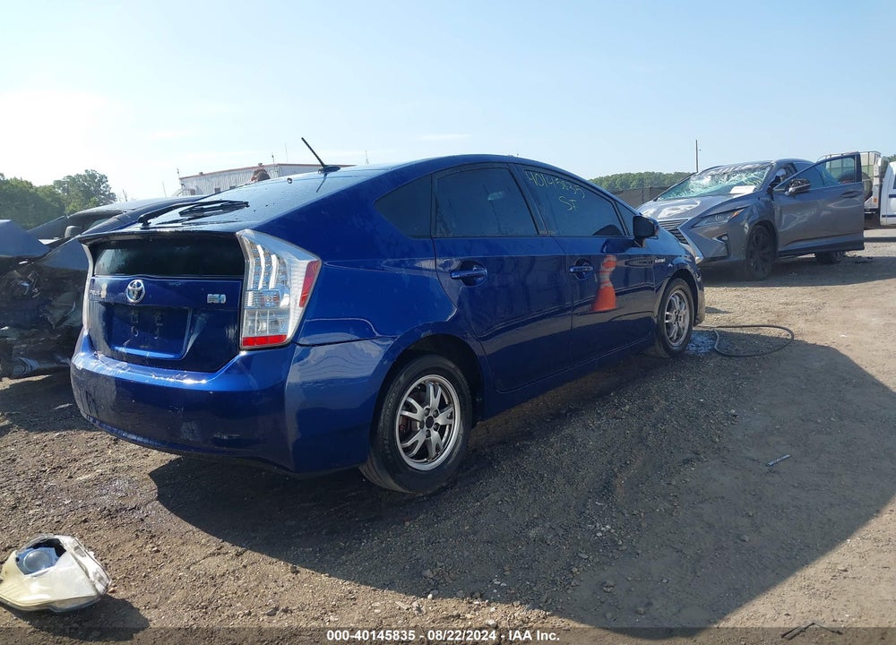 2010 TOYOTA PRIUS VIN: JTDKN3DU6A5087125