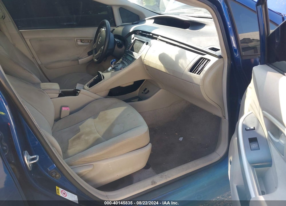 2010 TOYOTA PRIUS VIN: JTDKN3DU6A5087125