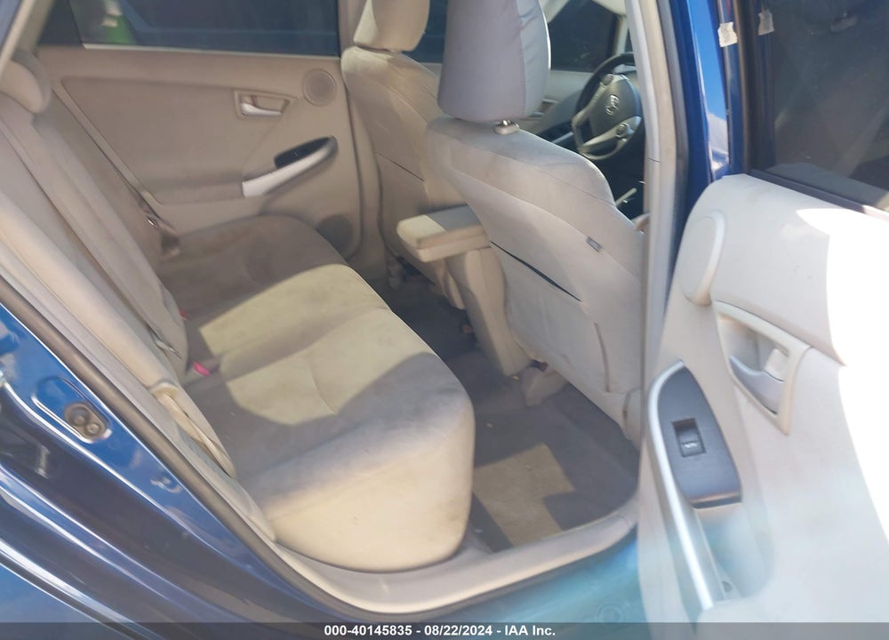 2010 TOYOTA PRIUS VIN: JTDKN3DU6A5087125