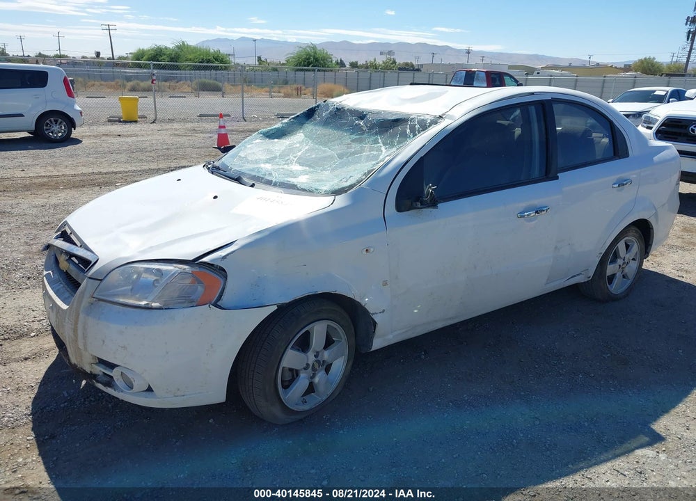 2008 CHEVROLET AVEO VIN: KL1TG56628B072973