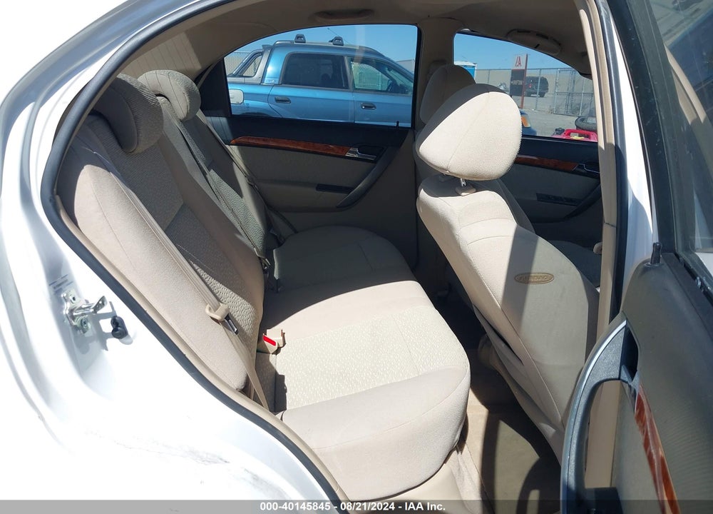 2008 CHEVROLET AVEO VIN: KL1TG56628B072973