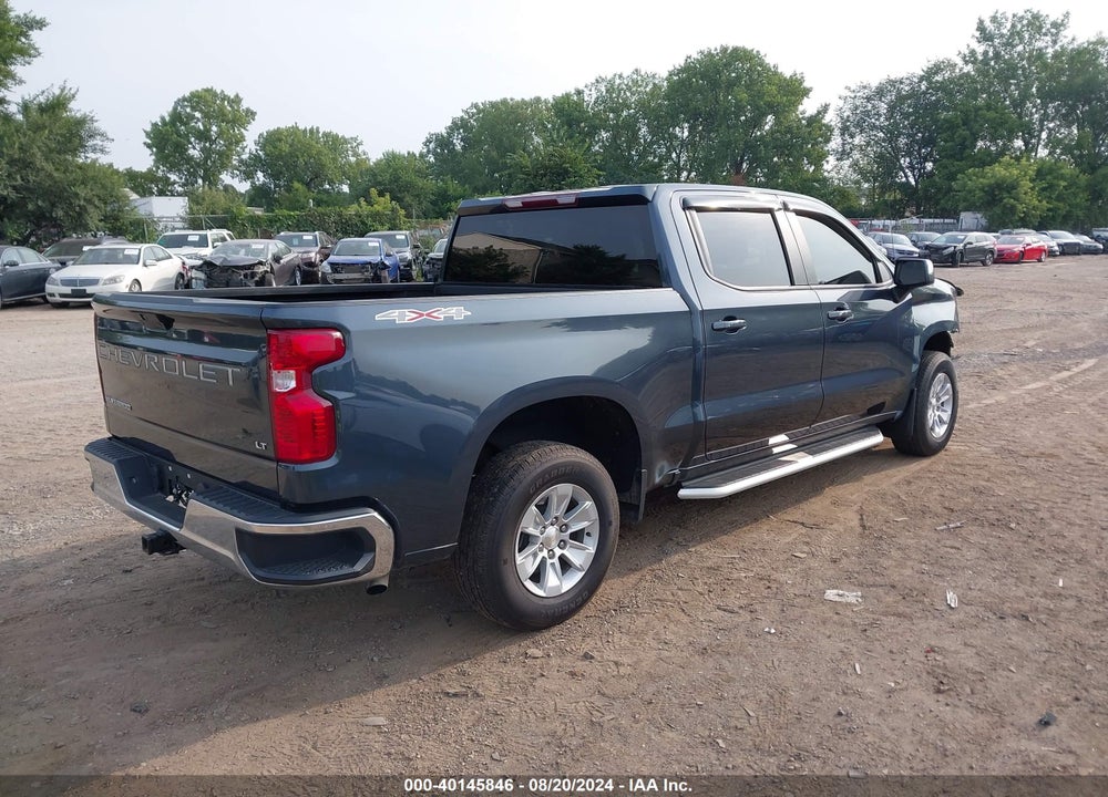 2022 CHEVROLET SILVERADO 1500 LTD 4WD SHORT BED LT VIN: 1GCUYDED3NZ181059