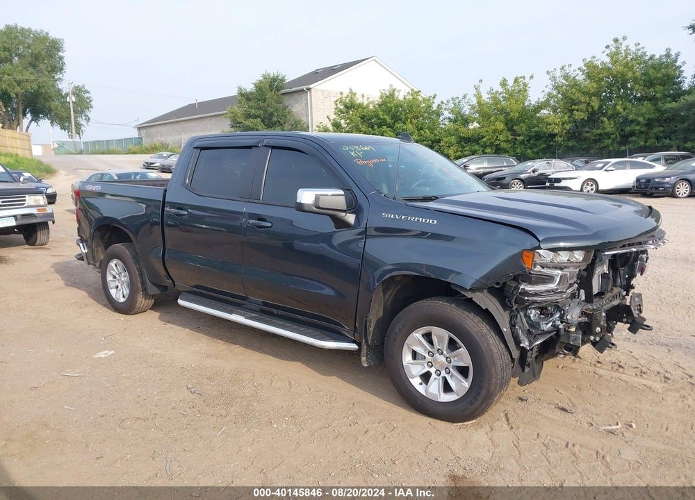 2022 CHEVROLET SILVERADO 1500 LTD 4WD SHORT BED LT VIN: 1GCUYDED3NZ181059